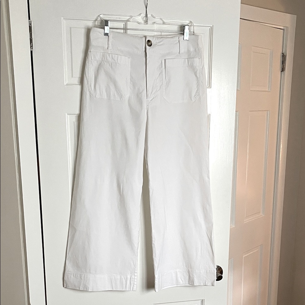 Anthropologie Maeve Collette white pants size 30